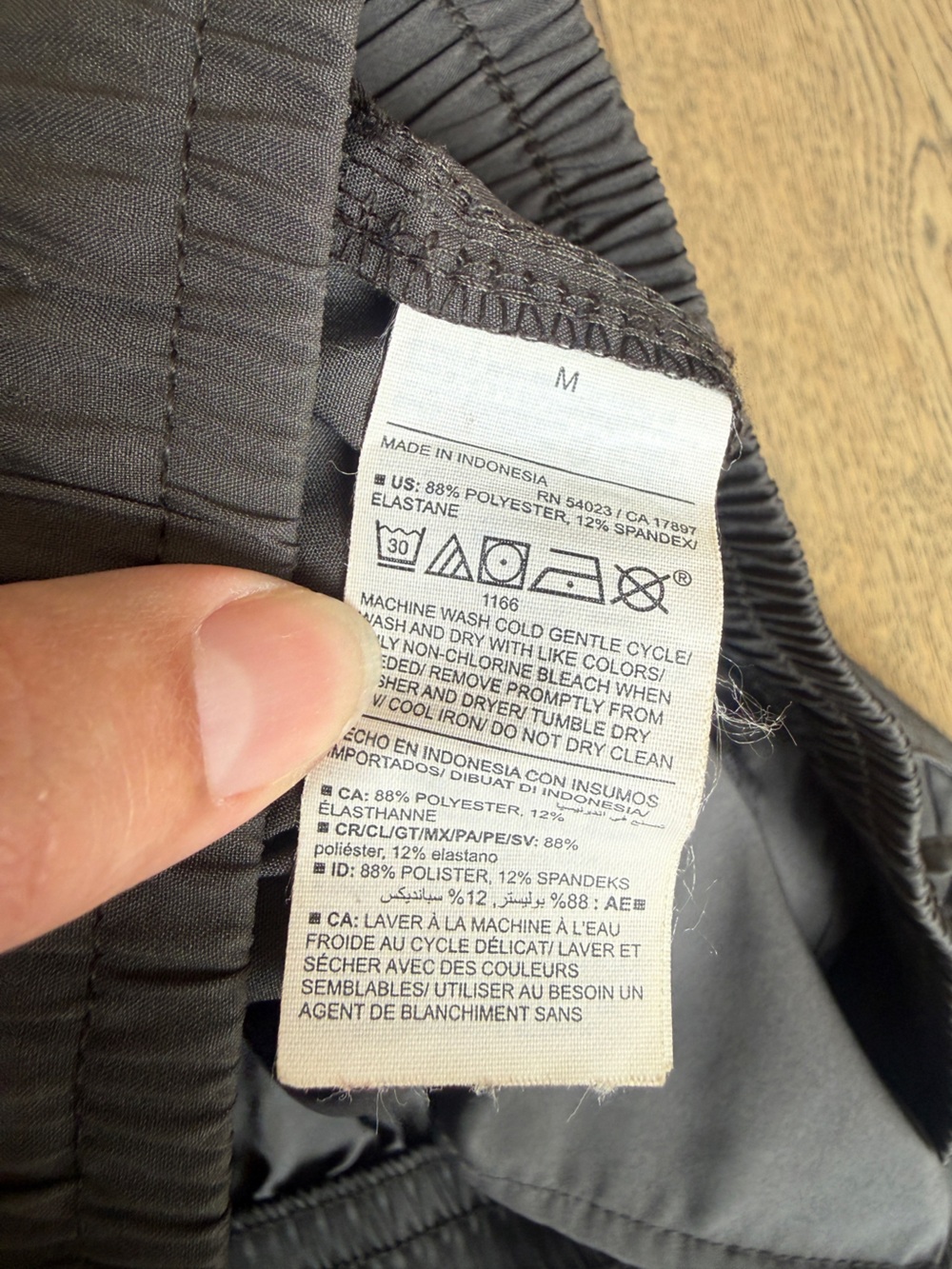 StretchTech Quick-Dry Wide Leg Cargo Pants Khaki Size M - Picture 7 of 7